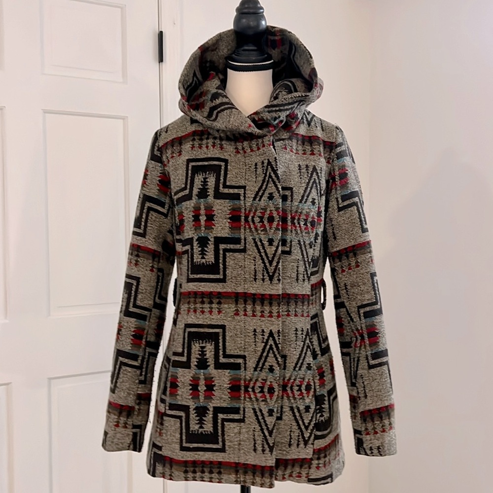 Mossimo Women Hoodie Coat Size S/P